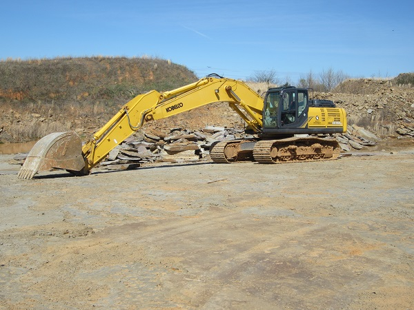 One of our Excavators